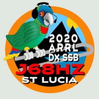 J68HZ Logo 2020 ARRL DX SSB